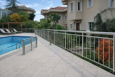 Teras alüminyum küpeşte sistemi